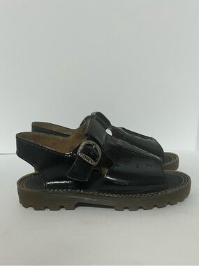 Boys toddler Dr Martens Brown sandals